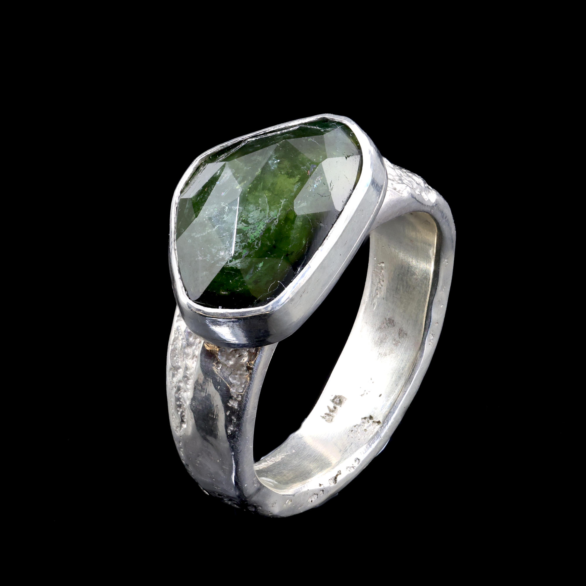 Deep green tourmaline